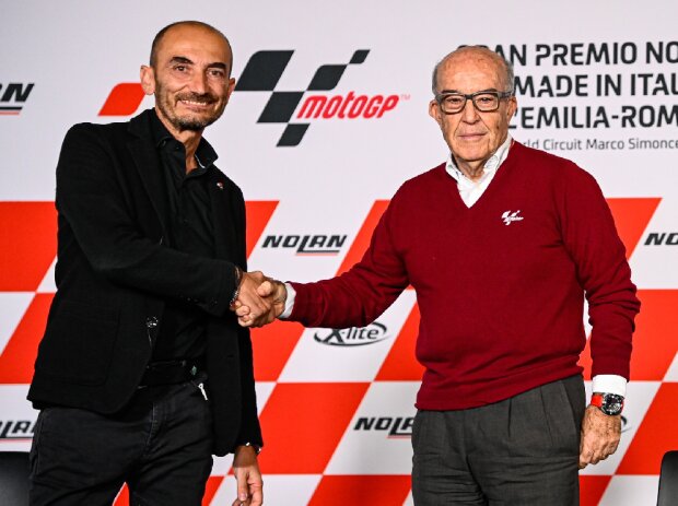 Claudio Domenicali; Carmelo Ezpeleta Claudio Domenicali; Carmelo Ezpeleta