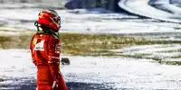 Kimi Räikkönen (Ferrari) nach dem Unfall in Singapur 2017