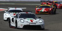 Bild zum Inhalt: Porsche schlägt Ferrari in Bahrain, aber: "Kann im Finale ganz anders aussehen"