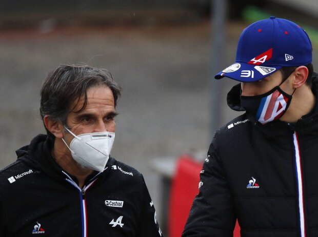 Davide Brivio, Esteban Ocon