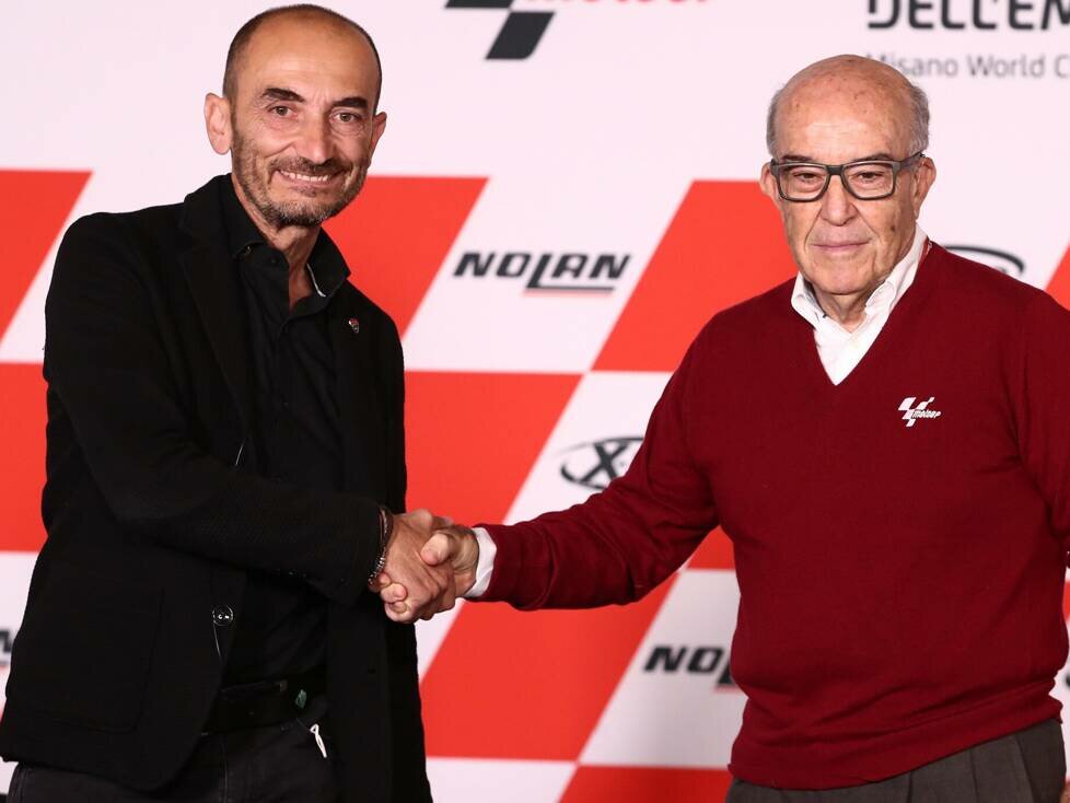 Claudio Domenicali, Carmelo Ezpeleta