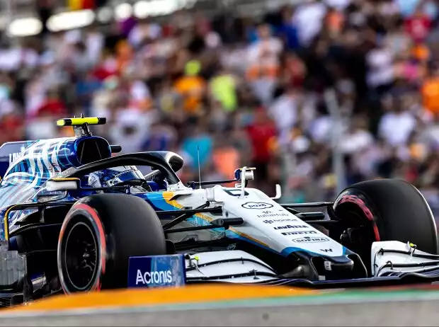 Titel-Bild zur News: Nicholas Latifi (Williams FW43B) beim Formel-1-Rennen in Austin 2021