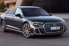 Bild zum Inhalt: Audi A8 (2022): Facelift mit XL-Grill und neuem Licht enthüllt
