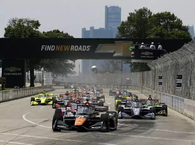 Start des Detroit-Grand-Prix 2021 Titel-Bild zur News: Start des Detroit-Grand-Prix 2021