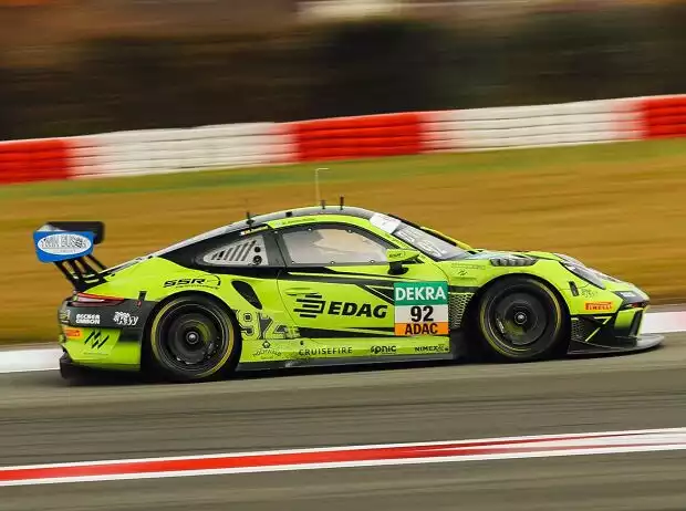 Mathieu Jaminet und Michael Ammermüller im Porsche 911 GT3 R von SSR Performance beim ADAC GT Masters 2021 auf dem Nürburgring Titel-Bild zur News: Mathieu Jaminet und Michael Ammermüller im Porsche 911 GT3 R von SSR Performance beim ADAC GT Masters 2021 auf dem Nürburgring