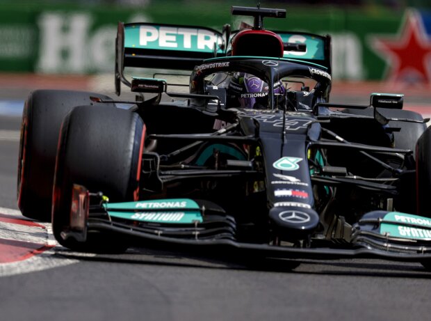 Titel-Bild zur News: Lewis Hamilton im ersten Freien Training zum Grand Prix von Mexiko 2021