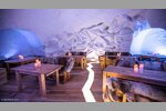 Impressionen des IGLOO Lapland. ein Hotel- und Eventkomplex aus Schnee und Eis