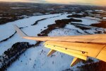 FlyCar bringt Sie in die weiße Winterwunderwelt von Schwedisch oder Finnisch Lappland