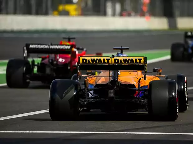 Daniel Ricciardo (McLaren) im Training zum Formel-1-Rennen in Mexiko 2021 Titel-Bild zur News: Daniel Ricciardo (McLaren) im Training zum Formel-1-Rennen in Mexiko 2021