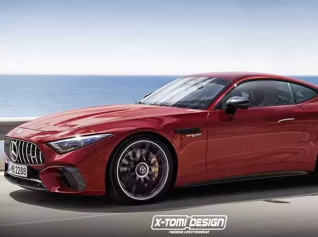 Next-Gen Mercedes-AMG GT Coupe Unofficial Rendering Titel-Bild zur News: Next-Gen Mercedes-AMG GT Coupe Unofficial Rendering