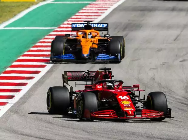 Titel-Bild zur News: Charles Leclerc, Daniel Ricciardo, Carlos Sainz