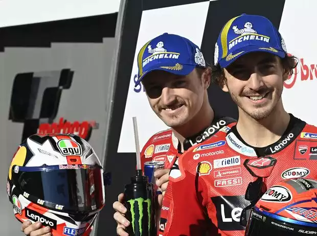Francesco Bagnaia, Jack Miller Titel-Bild zur News: Francesco Bagnaia, Jack Miller