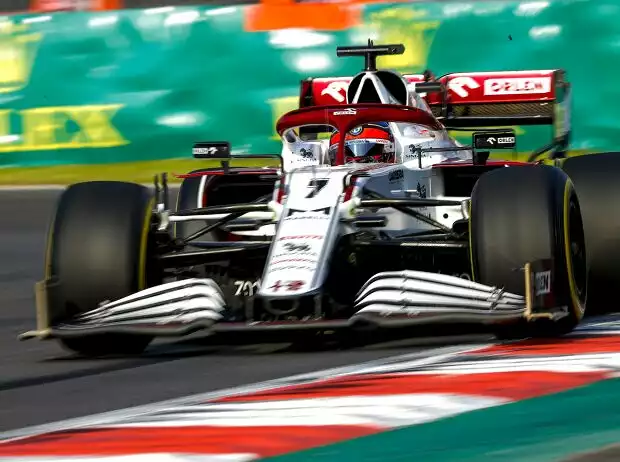 Kimi Räikkönen im Alfa Romeo C41 der Formel-1-Saison 2021 in Mexiko Titel-Bild zur News: Kimi Räikkönen im Alfa Romeo C41 der Formel-1-Saison 2021 in Mexiko