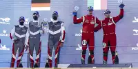 Das Podest der GTE Pro bei den 8h Bahrain 2021 der FIA WEC