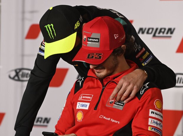 Francesco Bagnaia, Valentino Rossi Francesco Bagnaia, Valentino Rossi
