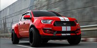 Bild zum Inhalt: Ford Ranger mit Mustang-Gesicht funktioniert überraschend gut