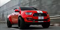 Bild zum Inhalt: Ford Ranger mit Mustang-Gesicht funktioniert überraschend gut