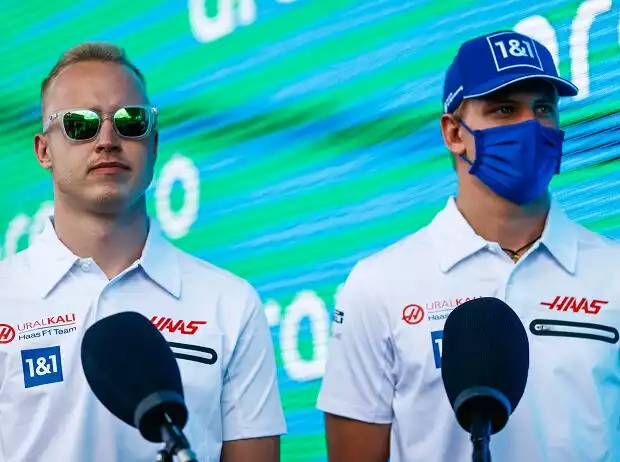 Titel-Bild zur News: Nikita Masepin, Mick Schumacher