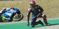 Bild zum Inhalt: Erster Rennsturz von Fabio Quartararo: "Gegen Ducati ist es ein Albtraum"