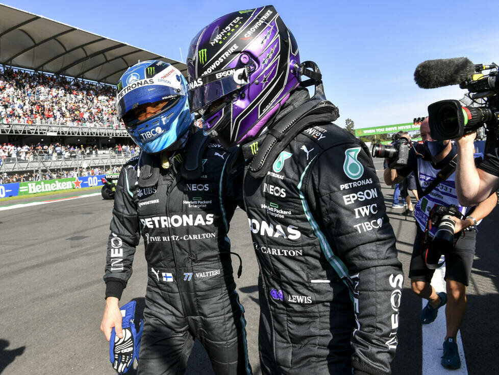 Valtteri Bottas, Lewis Hamilton