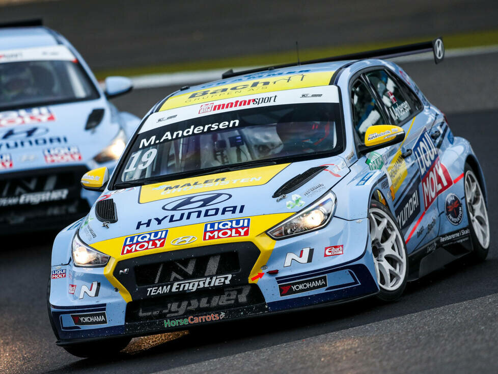 Martin Andersen beim Rennen der TCR Germany auf dem Nürburgring 2021