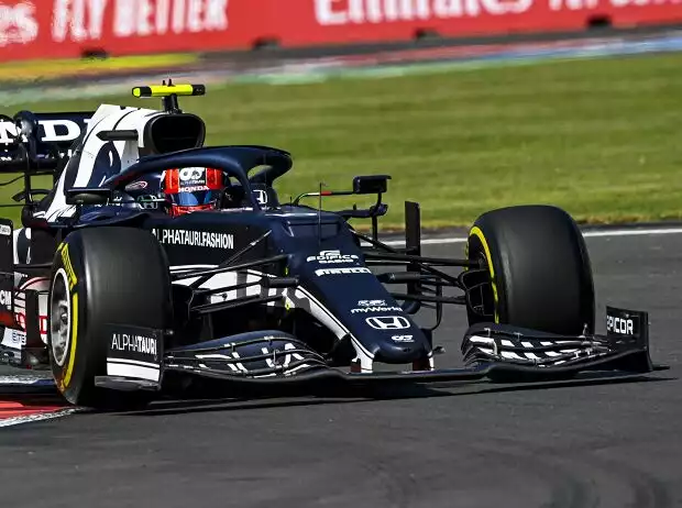 Pierre Gasly im AlphaTauri AT02 auf dem Weg zu Platz vier im Formel-1-Grand-Prix von Mexiko 2021 Titel-Bild zur News: Pierre Gasly im AlphaTauri AT02 auf dem Weg zu Platz vier im Formel-1-Grand-Prix von Mexiko 2021