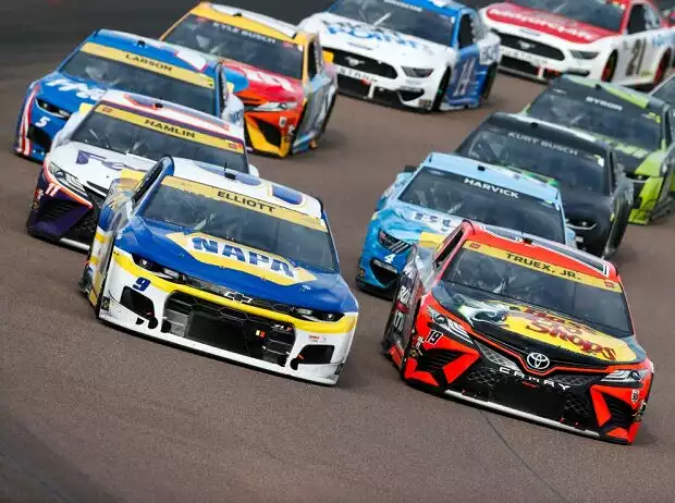 Titel-Bild zur News: Chase Elliott, Joe Gibbs