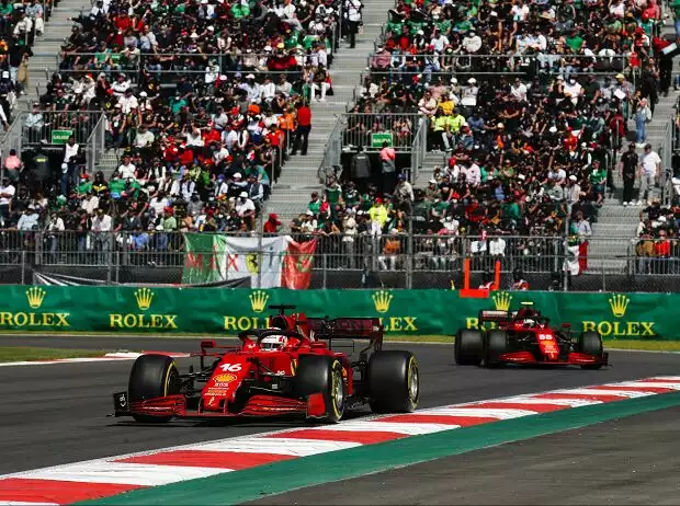 Titel-Bild zur News: Charles Leclerc, Carlos Sainz