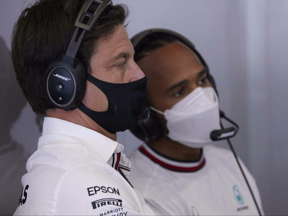 Toto Wolff, Lewis Hamilton