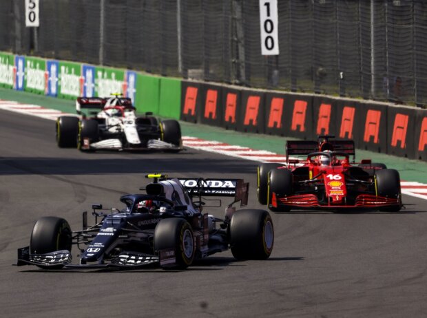 Pierre Gasly, Charles Leclerc, Antonio Giovinazzi Pierre Gasly, Charles Leclerc, Antonio Giovinazzi