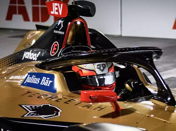 Jean-Eric Vergne beim Formel-E-Rennen in London 2021 Titel-Bild zur News: Jean-Eric Vergne beim Formel-E-Rennen in London 2021