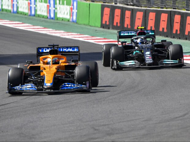 Titel-Bild zur News: Daniel Ricciardo, Valtteri Bottas, Grand Prix von Mexiko 2021