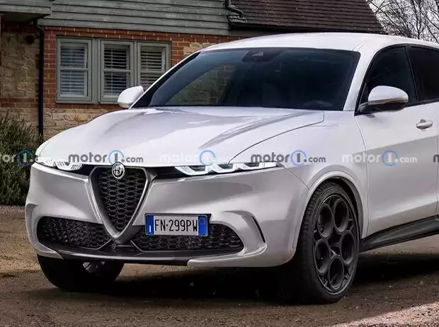Alfa Romeo Tonale Rendering Titel-Bild zur News: Alfa Romeo Tonale Rendering