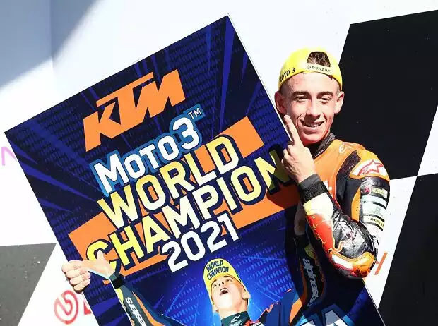 Moto3-Weltmeister 2021: Pedro Acosta Titel-Bild zur News: Moto3-Weltmeister 2021: Pedro Acosta