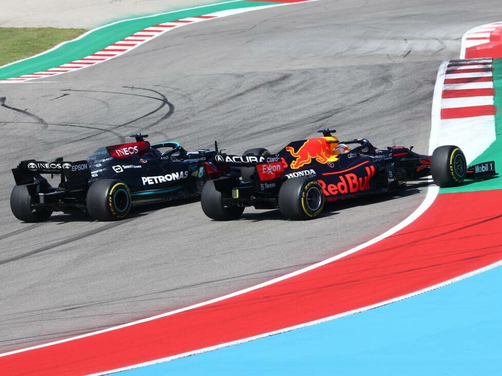 Max Verstappen, Lewis Hamilton