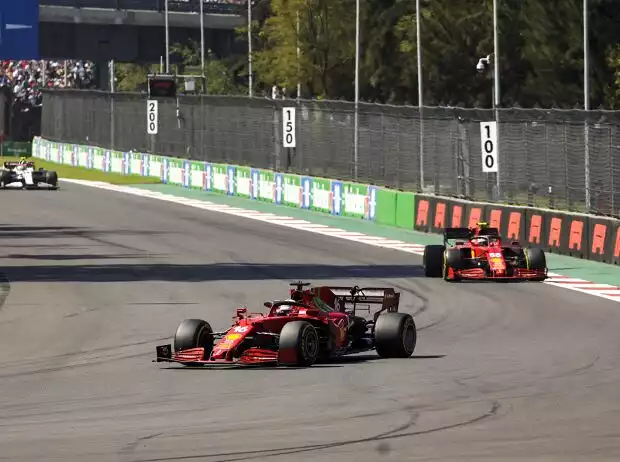 Charles Leclerc, Carlos Sainz Titel-Bild zur News: Charles Leclerc, Carlos Sainz