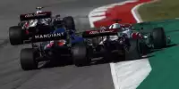 Antonio Giovinazzi mit Fernando Alonso und Kimi Räikkönen im Formel-1-Rennen in Austin 2021