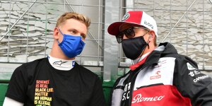 Kimi Räikkönen scherzt: Für Duell mit Mick fahre ich mal langsamer!