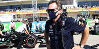 Bild zum Inhalt: Red-Bull-Teamchef Horner: Hamiltons Strafe "ändert nichts für uns"
