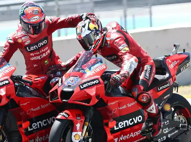 Jack Miller, Francesco Bagnaia Titel-Bild zur News: Jack Miller, Francesco Bagnaia
