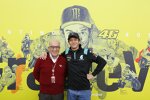 Carmelo Ezpeleta und Valentino Rossi 