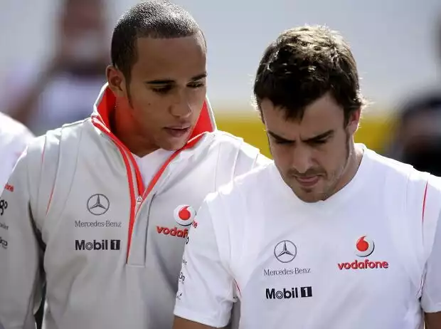 Lewis Hamilton, Fernando Alonso Titel-Bild zur News: Lewis Hamilton, Fernando Alonso