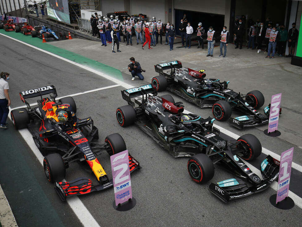 Lewis Hamilton, Valtteri Bottas, Max Verstappen
