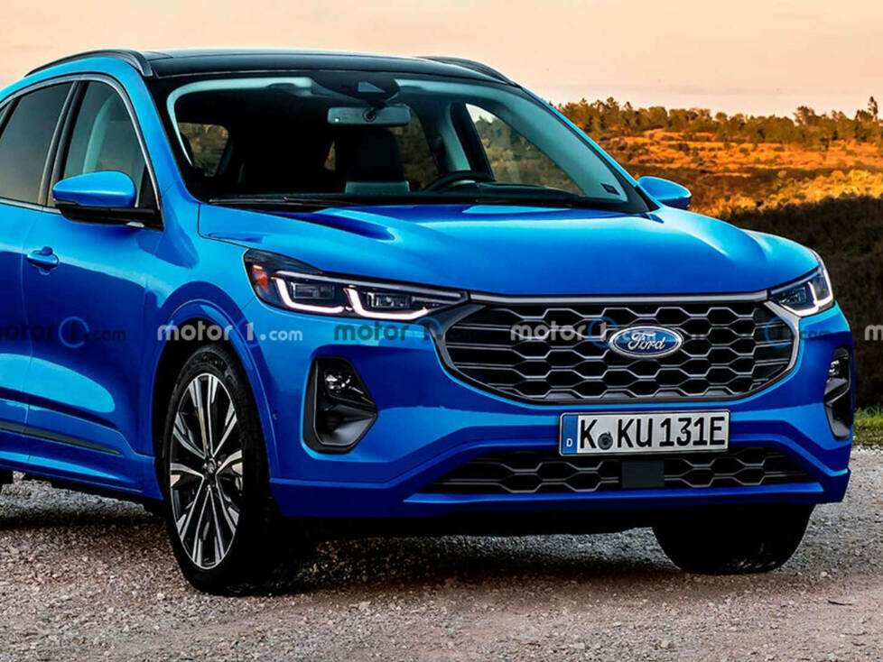 Ford Kuga / Escape Facelift Rendering