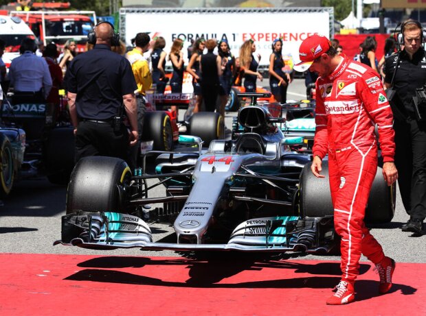 Sebastian Vettel, Lewis Hamilton