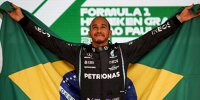 Bild zum Inhalt: F1 Sao Paulo 2021: Hamilton krönt Galavorstellung mit dem Sieg!