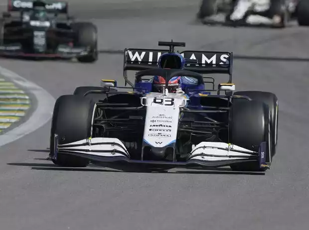George Russell, Lance Stroll Titel-Bild zur News: George Russell, Lance Stroll