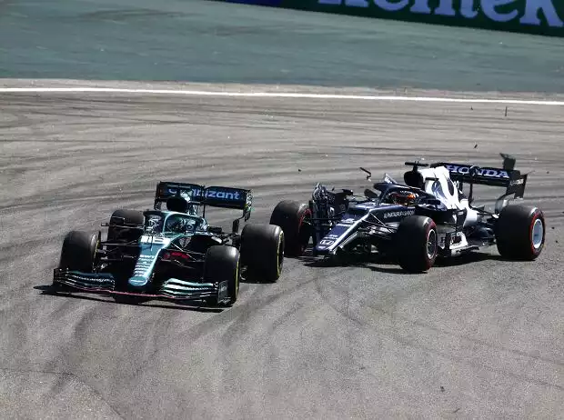 Lance Stroll, Yuki Tsunoda Titel-Bild zur News: Lance Stroll, Yuki Tsunoda