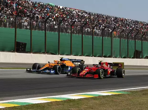 Lando Norris, Carlos Sainz Titel-Bild zur News: Lando Norris, Carlos Sainz