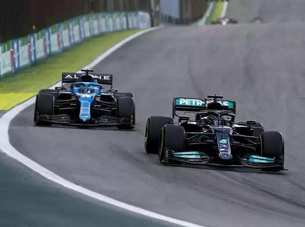 Titel-Bild zur News: Lewis Hamilton, Fernando Alonso